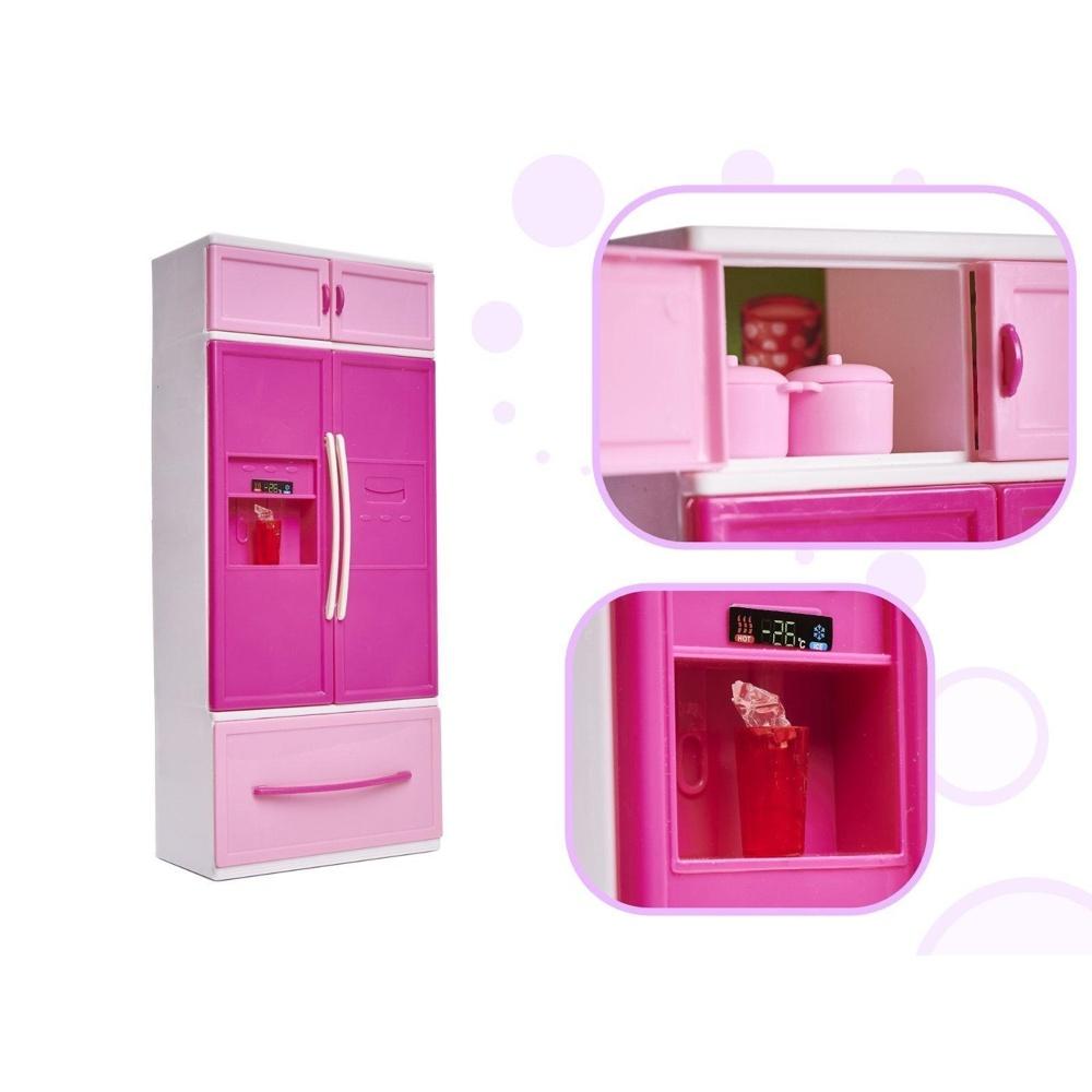 LED Doll Kitchen Lekset – 4-modulset med ljus och ljud