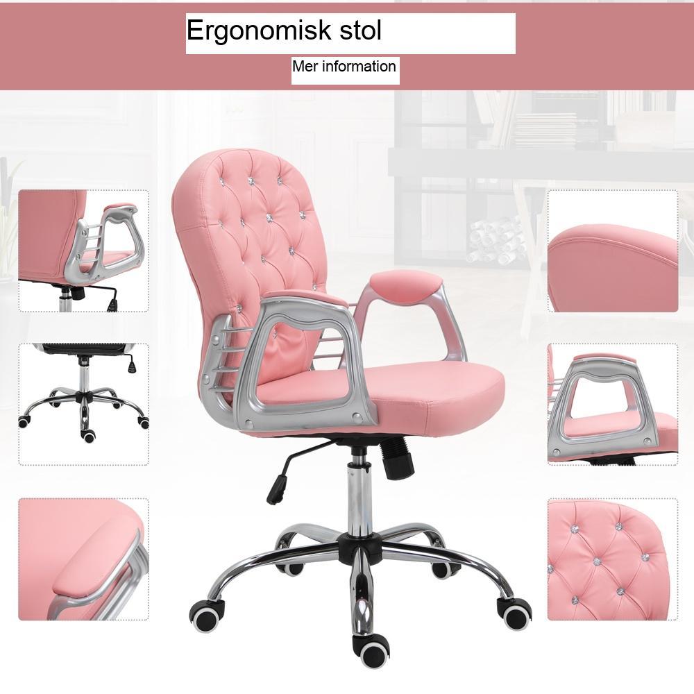 Rosa Executive Office Chair – Ergonomiskt ryggstöd, justerbar höjd