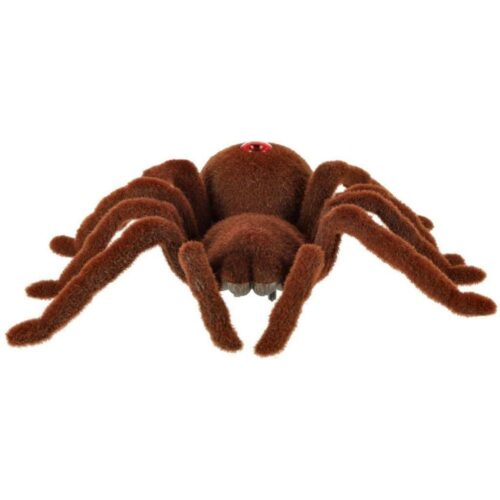 Realistisk Tarantula-leksak med fjärrkontroll, läskigt skämt för vuxna och barn 8+