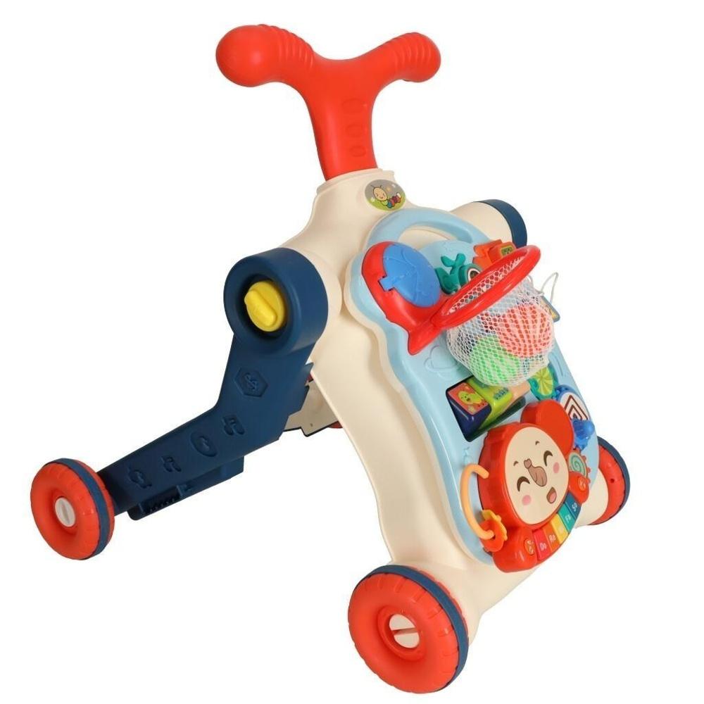 5 i 1 Baby Walker till Scooter Ride On Bord Interactive Toy Learning Set