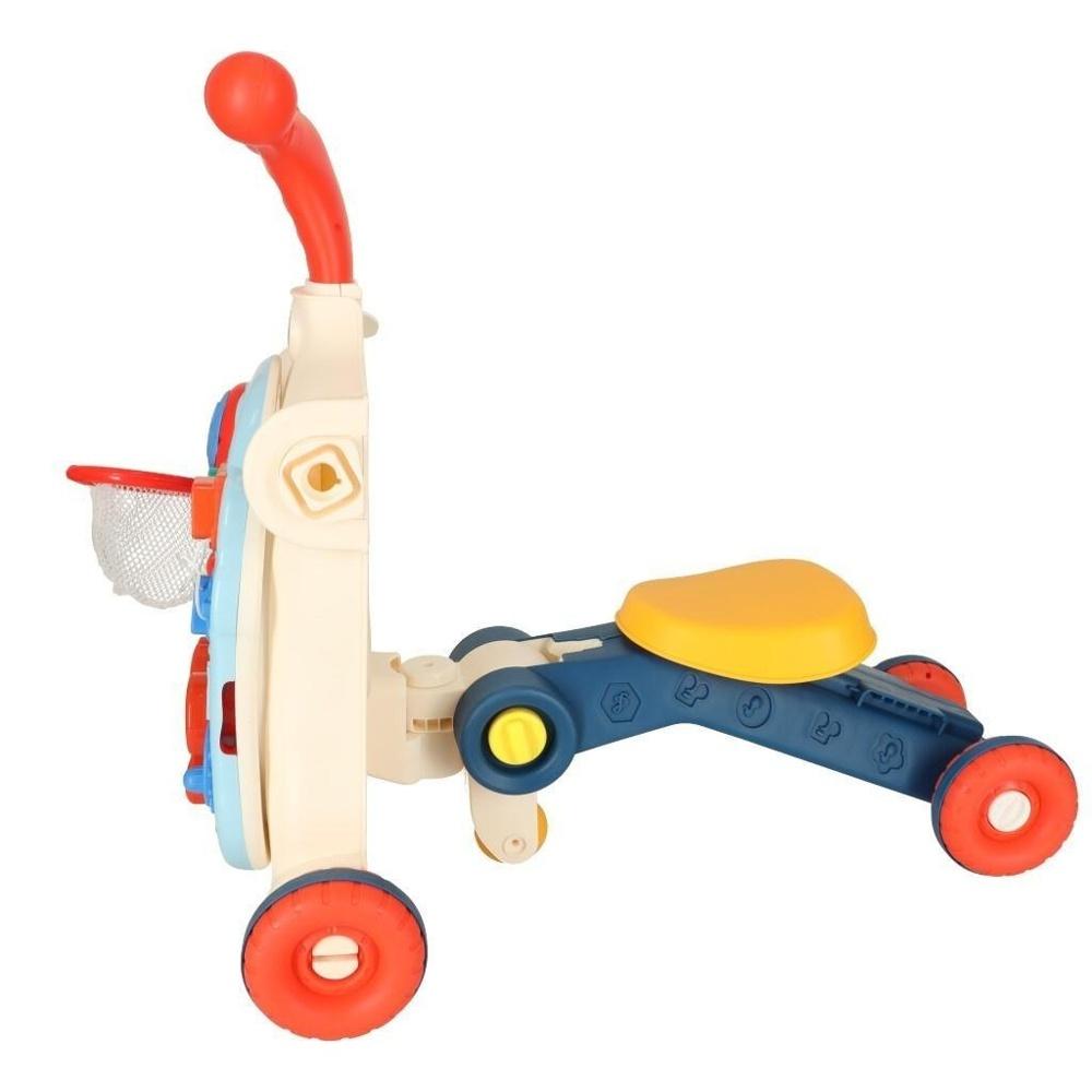 5 i 1 Baby Walker till Scooter Ride On Bord Interactive Toy Learning Set