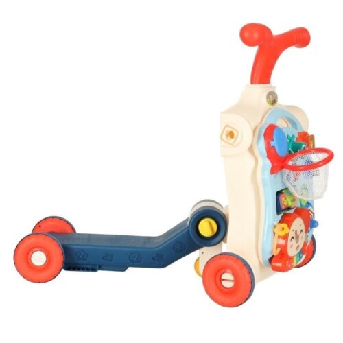 5 i 1 Baby Walker till Scooter Ride On Bord Interactive Toy Learning Set