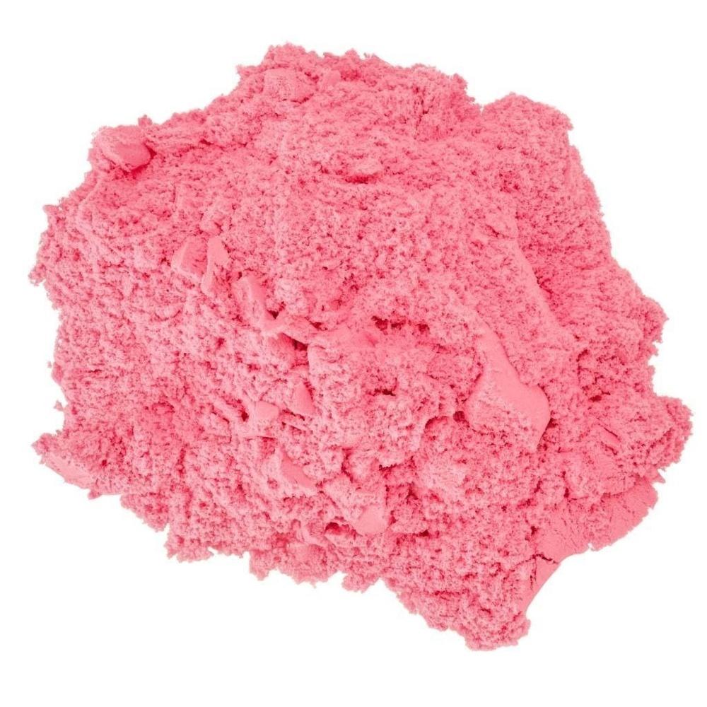 2 kg Kinetic Sand Playset med formar, pump och uppblåsbar sandlåda