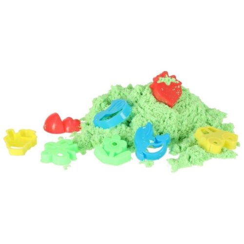 350g Kinetic Sand Set med 8 formar – Sensorisk lek och kreativitet