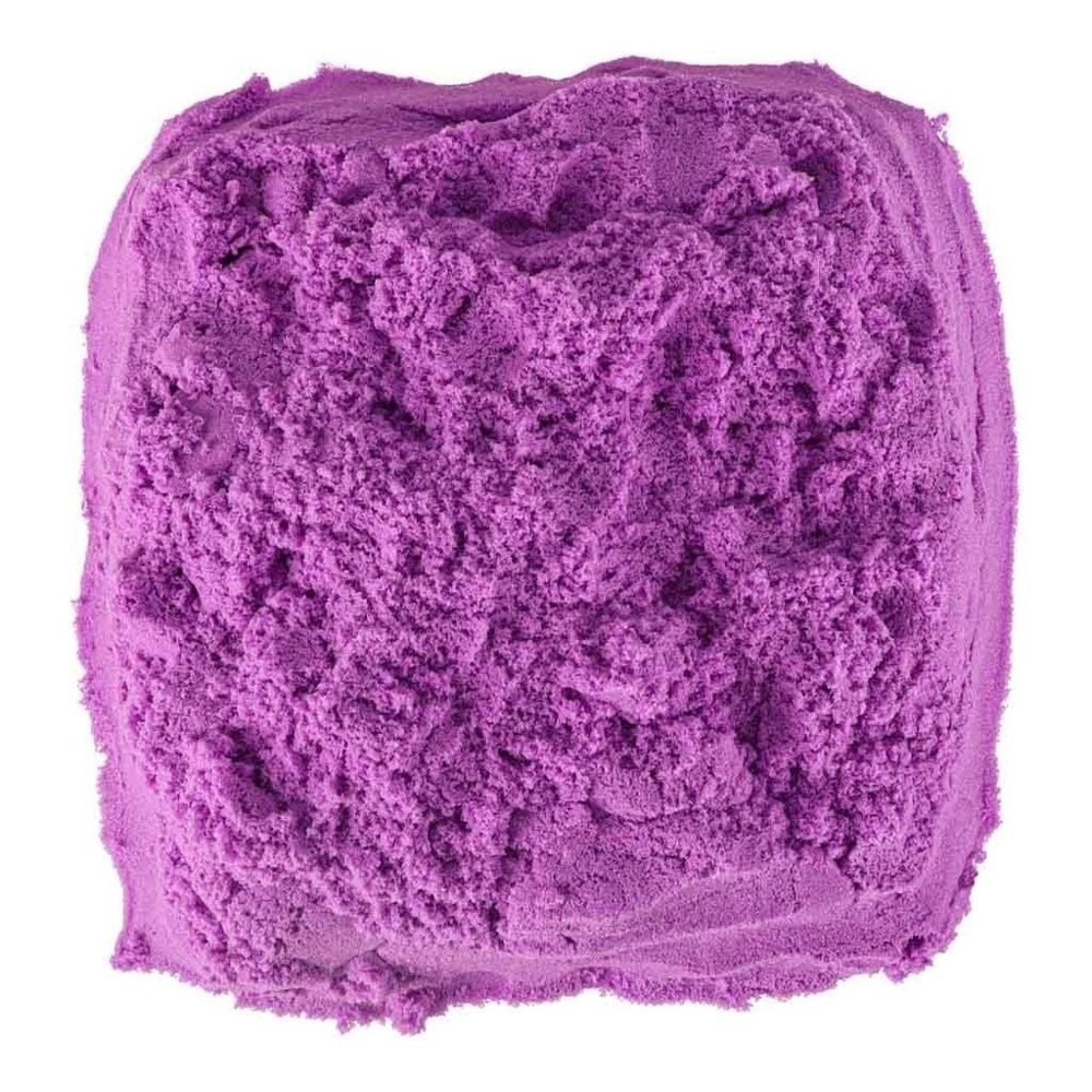 Lila 1 kg Kinetic Sand: Formbar, sensorisk lek och torkar aldrig ut