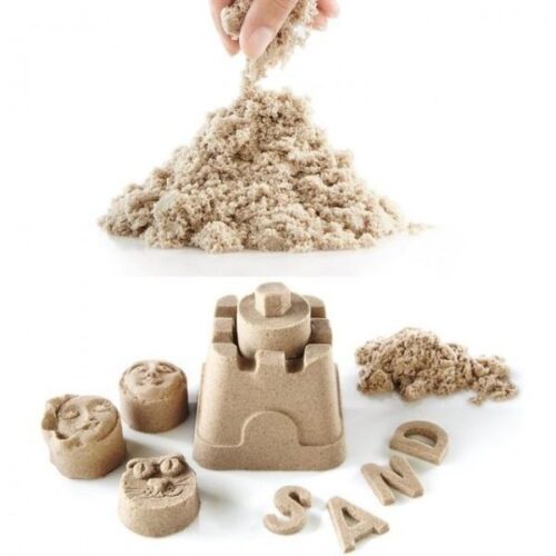 1 kg Kinetic Sand – Formbar, icke-torkande, sensorisk lek