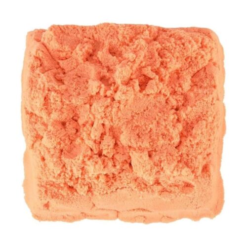 Orange 1 kg Kinetic Sand: Torkar aldrig, ingen röra, utvecklar kreativitet