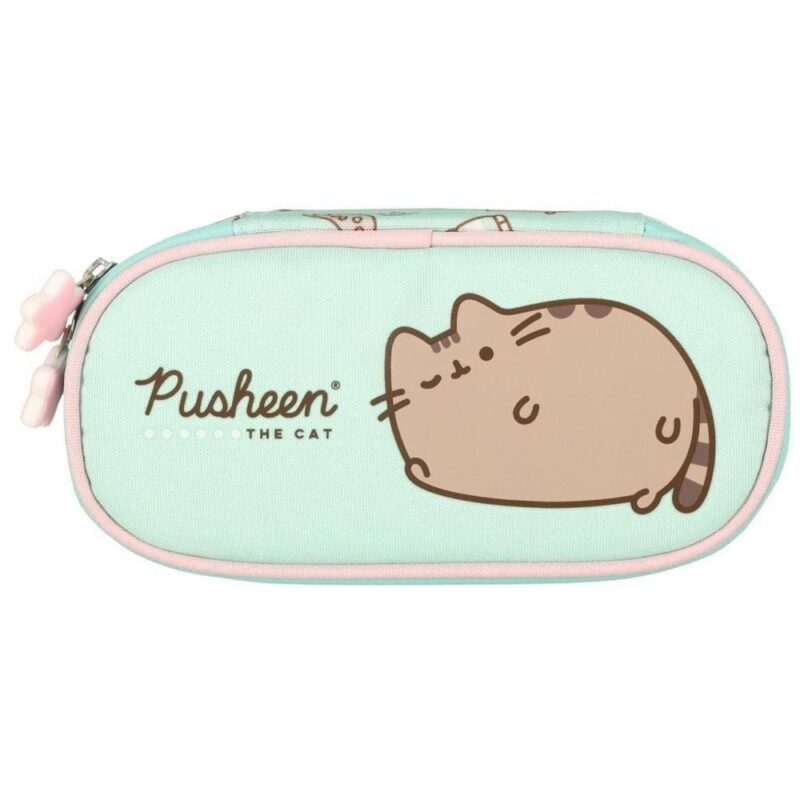 Pusheen Mint Padded Pennfodral: Rymlig och skyddande skolmaterialsorganisator