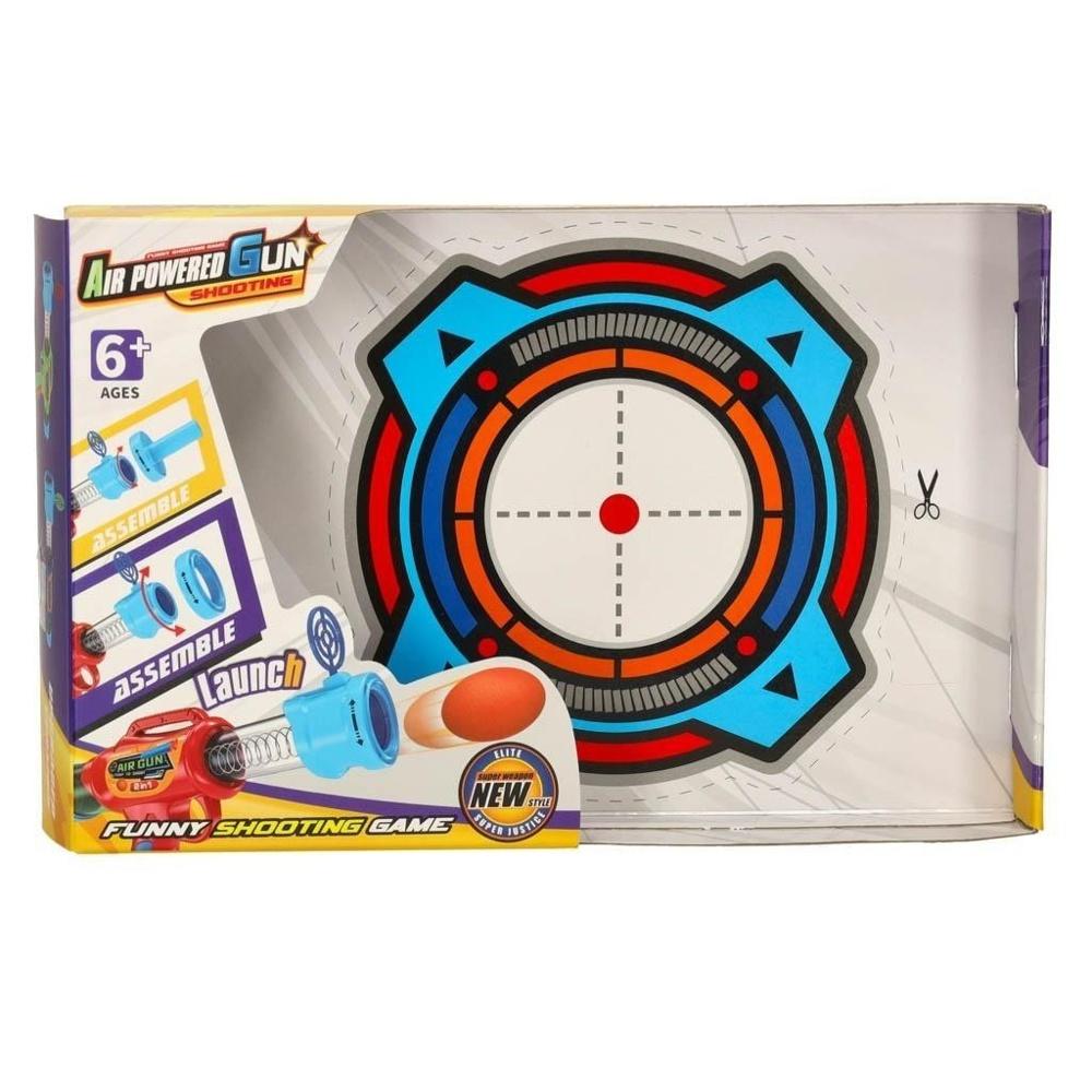 Nerf 2-i-1 pelletspistol för barn från 3 år och uppåt – actionleksak med skumboll och patron