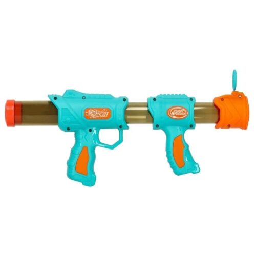 Nerfy 2-i-1 Blue Foam Bullet Gun för barn från 3 år och uppåt