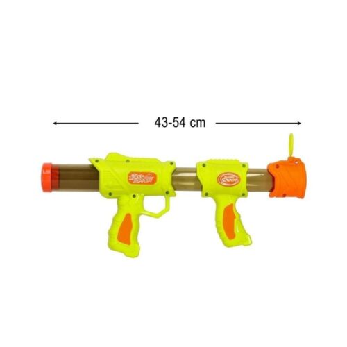 Grön skumpatron Nerf Gun med mål för barn från 3 år och uppåt