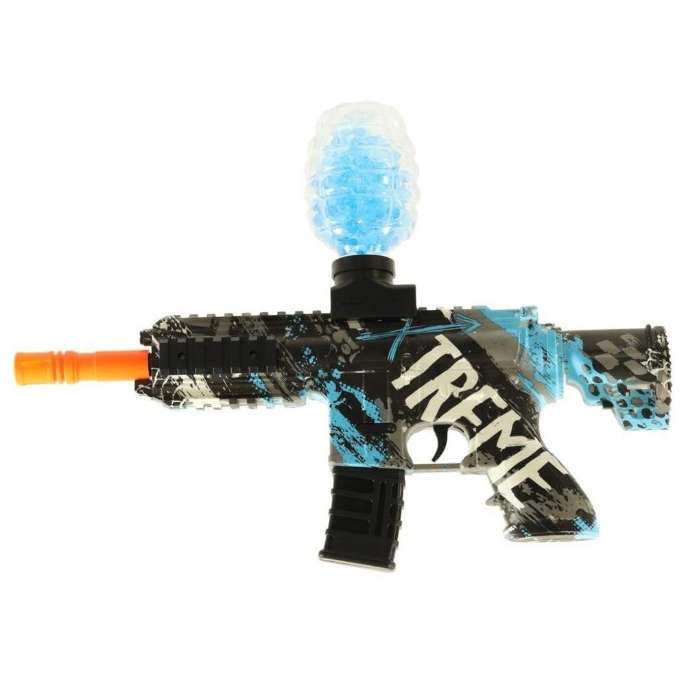 Blue Gel Ball Blaster Gun – Uppladdningsbar, 550 gelbollar ingår