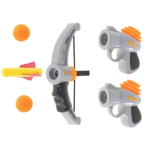 Soft Ball Gun och Armbow Set med 12 skumkulor – Utomhus Active Play