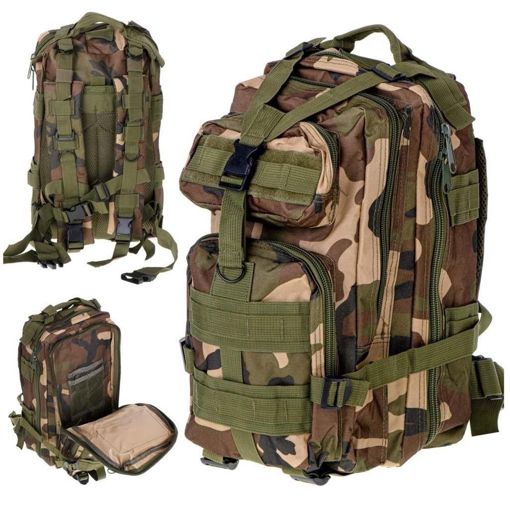 Tactical Military Backpack 25L Moro – Slitstark, rymlig camping- och vandringsväska