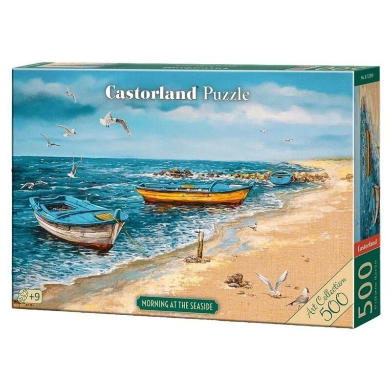 CASTORLAND 500 bitar Seaside Puzzle – Avkopplande familjekul