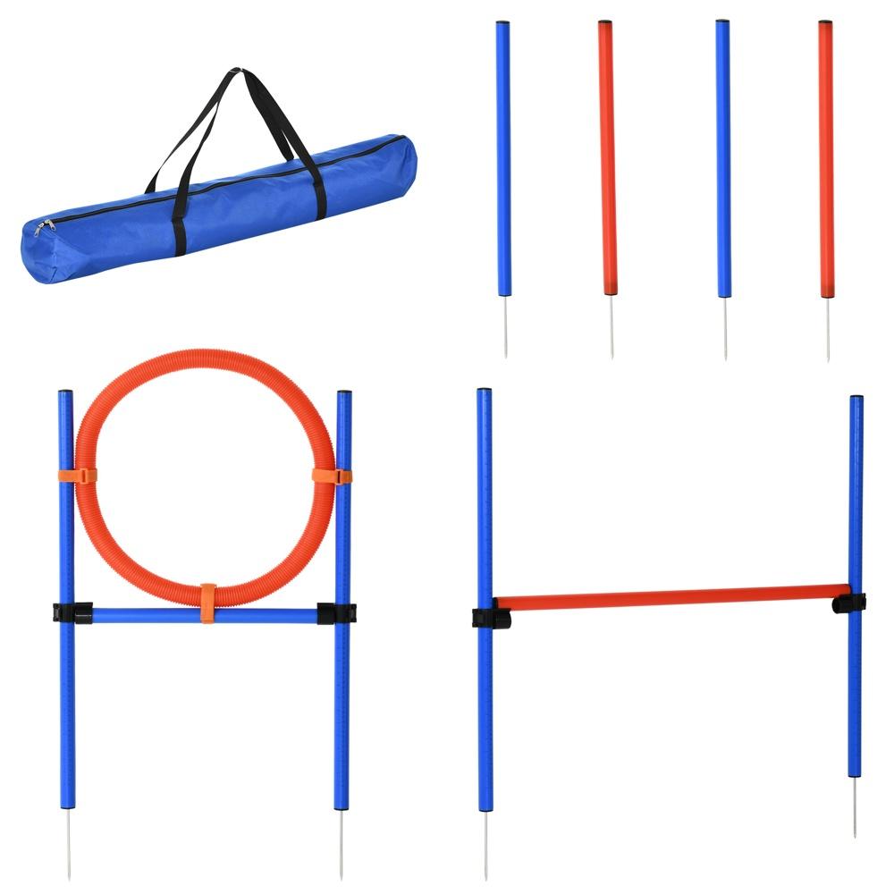 Dog Agility Training Set – Hinderbana, Slalom och Hoop Hoop