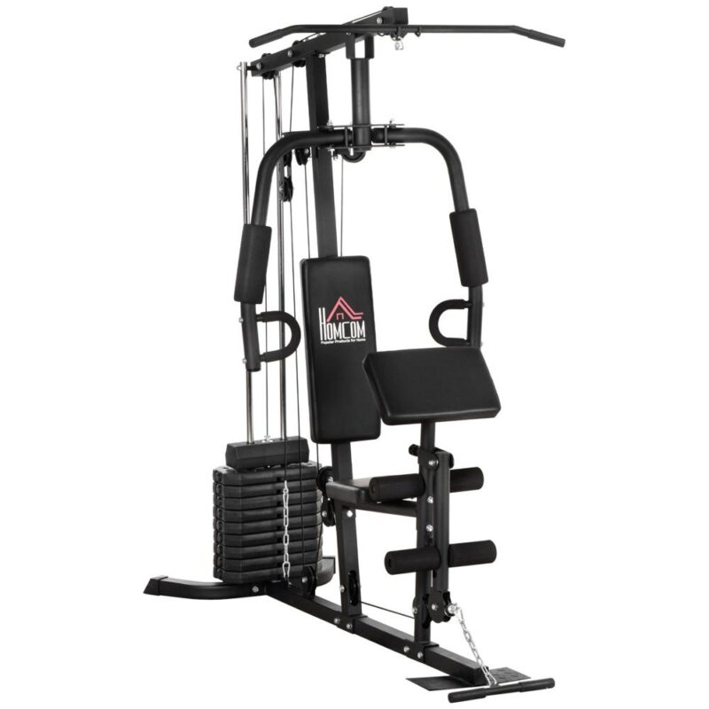 Full Body Home Gym Power Station med vikter och Lat Pulldown