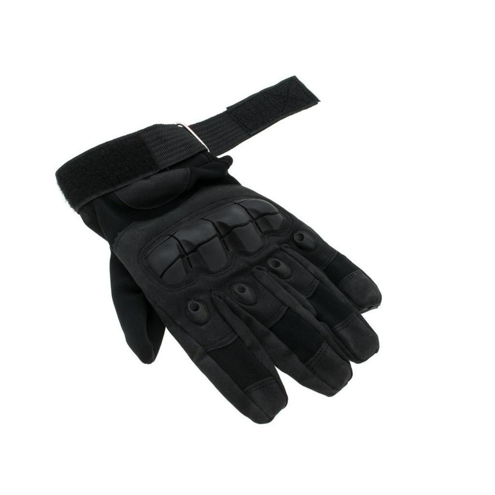 XL Black Tactical Gloves – Knogskydd och förstärkt grepp