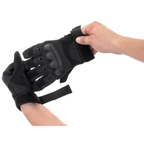 XL Black Tactical Gloves – Knogskydd och förstärkt grepp