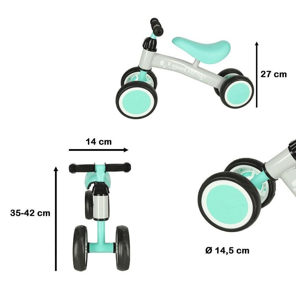 Trike Fix Tiny Mint Kids fyrhjulig Cross Country Trehjuling