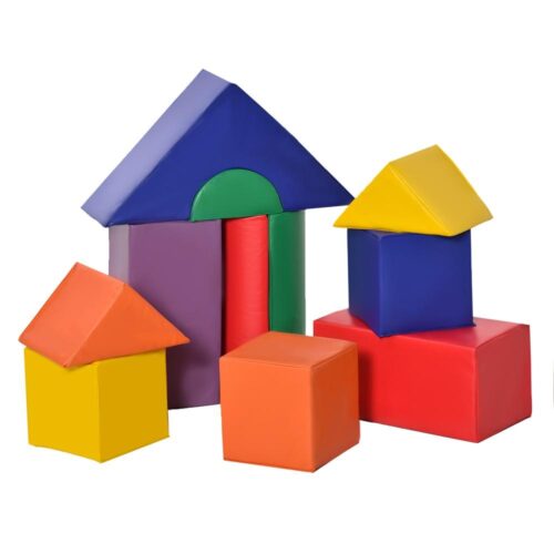 Soft Play Blocks Set – 11 delar byggstenar för barn i åldrarna 1-3