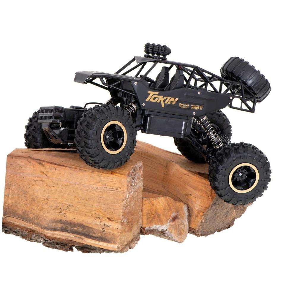 Kraftfull 1:12 skala 4WD Metal RC Rock Crawler med lång batteritid