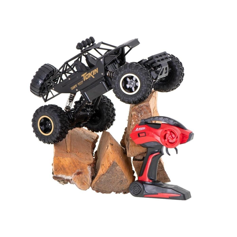 Kraftfull 1:12 skala 4WD Metal RC Rock Crawler med lång batteritid