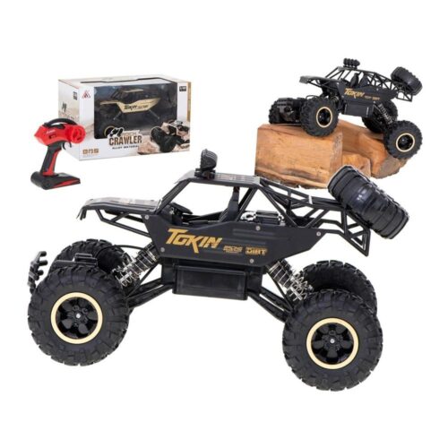 Kraftfull 1:12 skala 4WD Metal RC Rock Crawler med lång batteritid