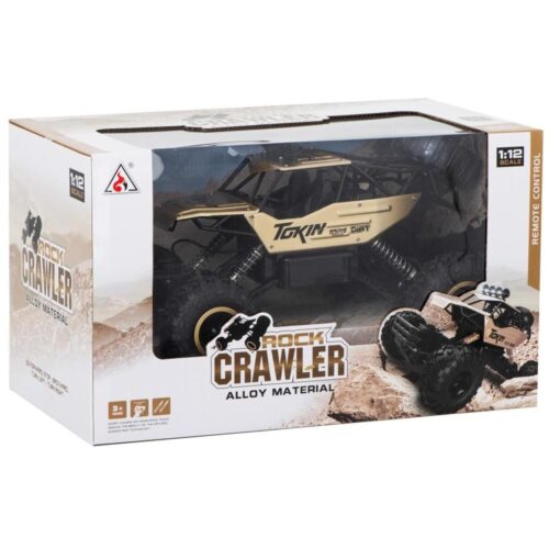 GOLD 1:12 RC Rock Crawler 4WD metall terrängfordon