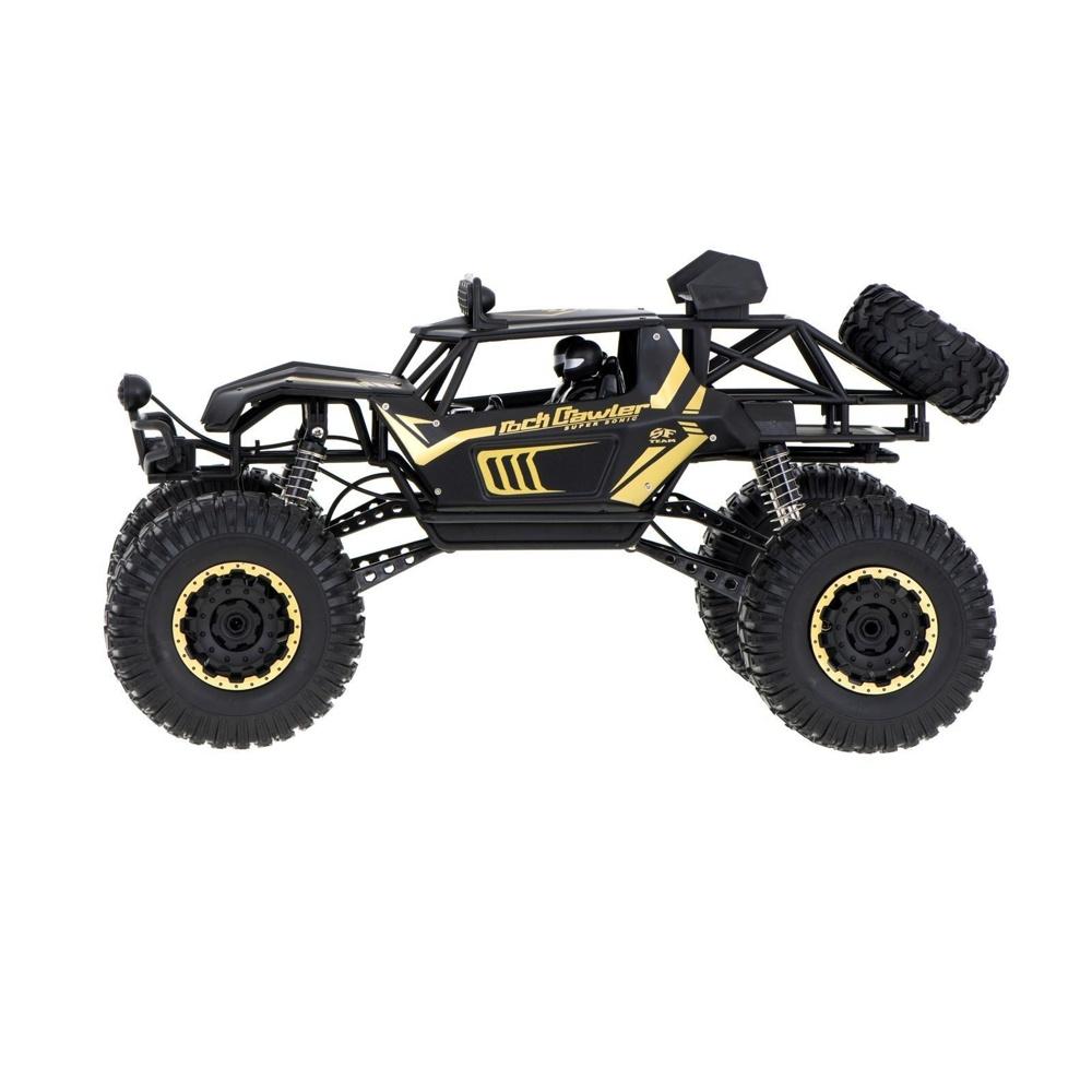 Storskalig 1:8 RC Rock Crawler Car med LED-ljus, 4WD