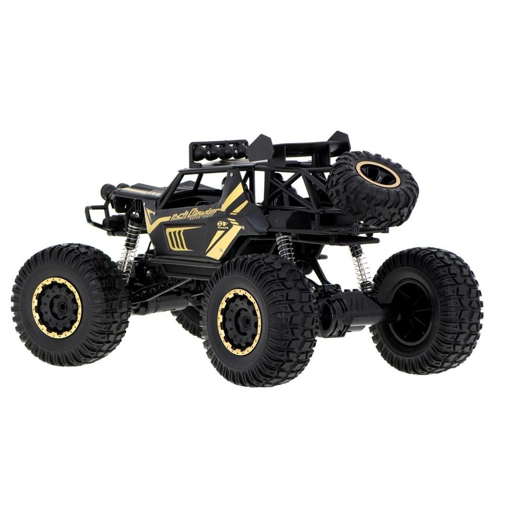 Storskalig 1:8 RC Rock Crawler Car med LED-ljus, 4WD