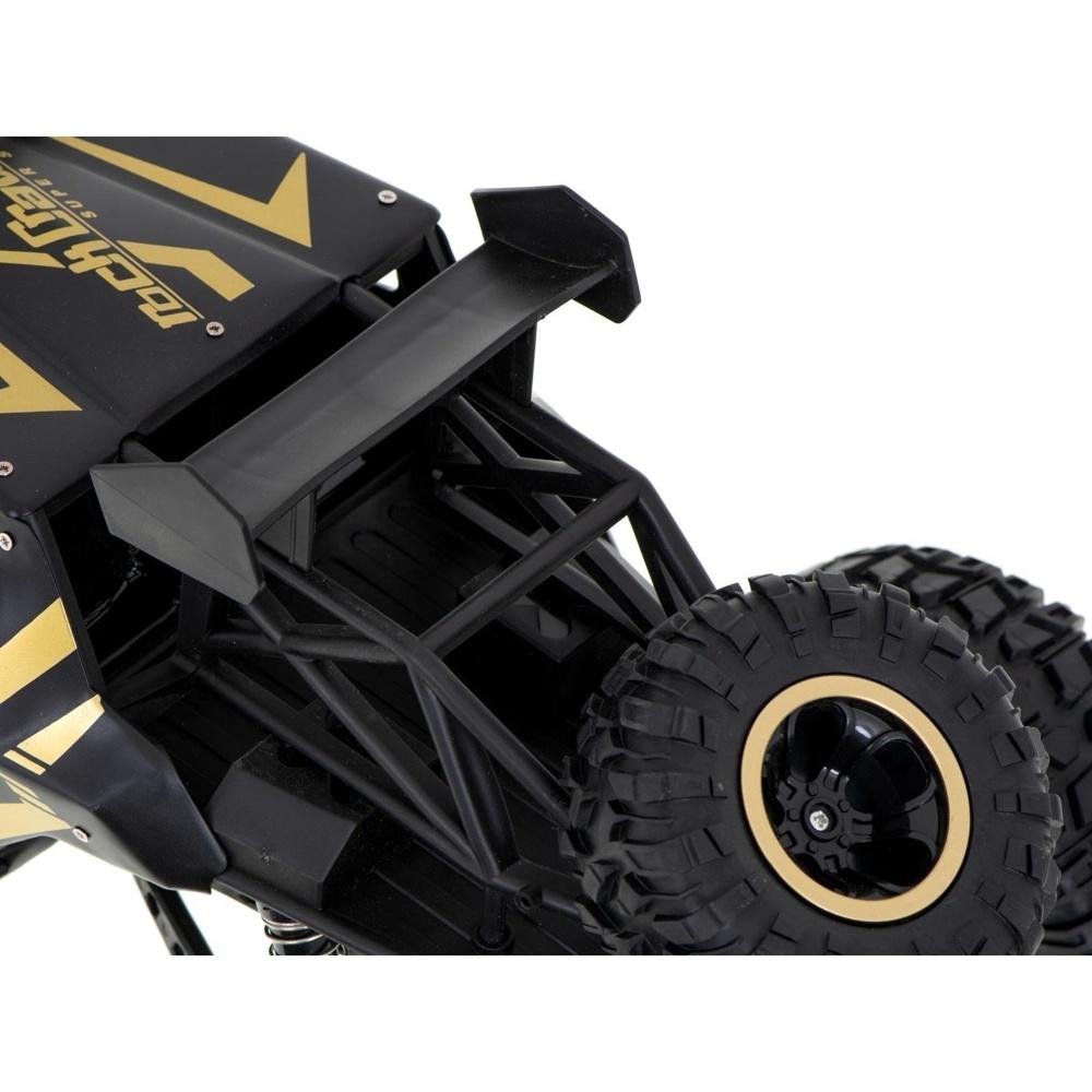 Storskalig 1:8 RC Rock Crawler Car med LED-ljus, 4WD