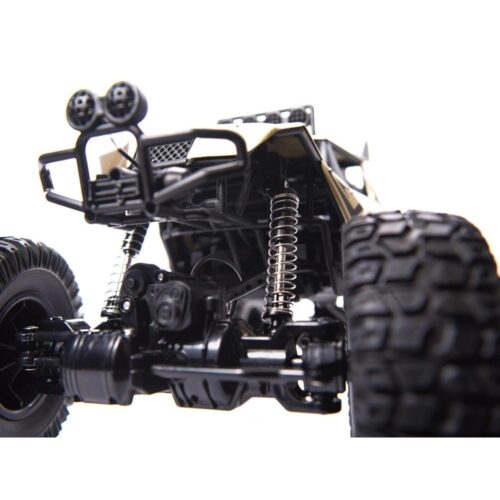 Storskalig 1:8 RC Rock Crawler Car med LED-ljus, 4WD