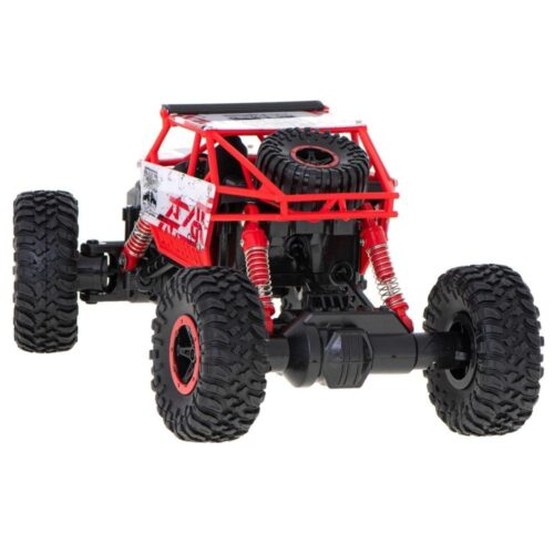 Highspeed Red Rock Crawler RC-bil, 2,4 GHz 1:18 skala med 4WD terrängprestanda