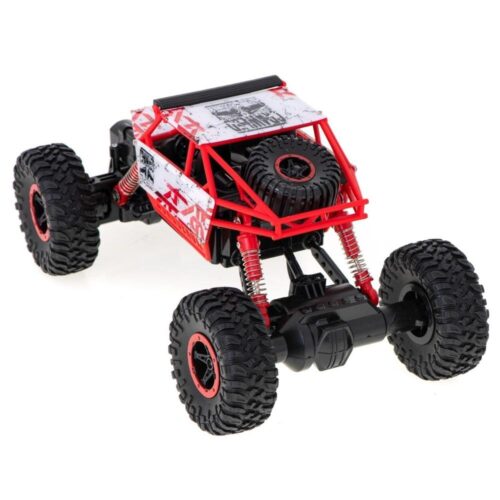 Highspeed Red Rock Crawler RC-bil, 2,4 GHz 1:18 skala med 4WD terrängprestanda