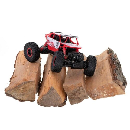 Highspeed Red Rock Crawler RC-bil, 2,4 GHz 1:18 skala med 4WD terrängprestanda