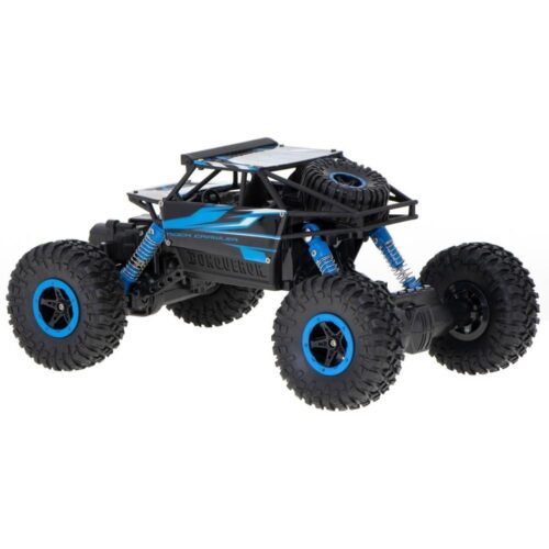 HB Rock Crawler RC-bil blå skala 1:18, 2,4 GHz 4WD terrängleksaksbil