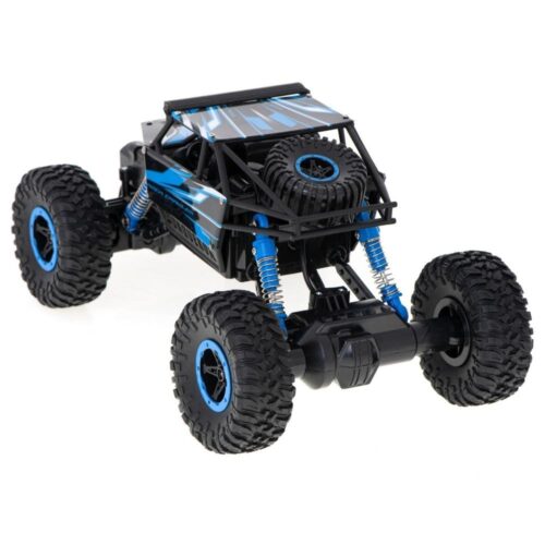 HB Rock Crawler RC-bil blå skala 1:18, 2,4 GHz 4WD terrängleksaksbil