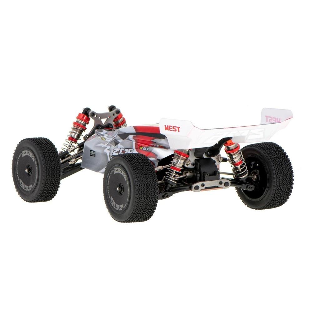 WLtoys 144001 1:14 skala 4WD RC-bil, upp till 60 km/h hastighet med metallstötdämpare