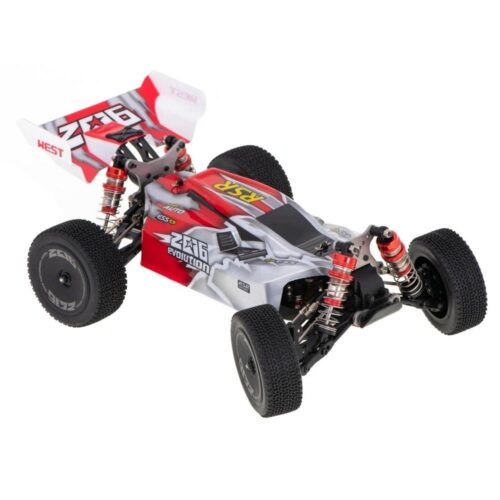 WLtoys 144001 1:14 skala 4WD RC-bil, upp till 60 km/h hastighet med metallstötdämpare