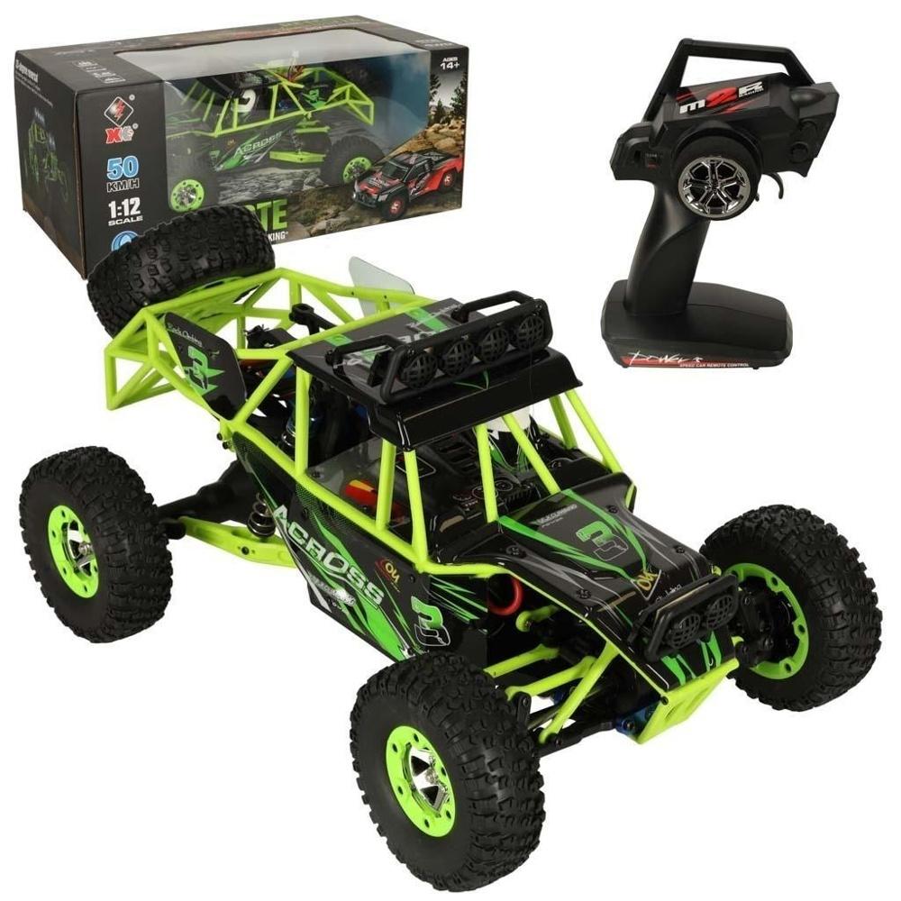 WLToys 12427 4WD RC Buggy, 50 km/h terränghastighet med LED-ljus