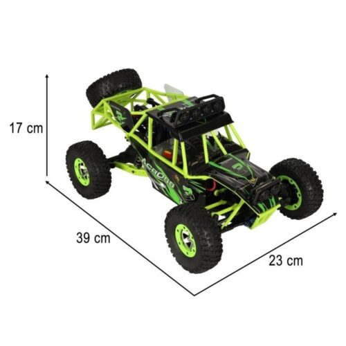 WLToys 12427 4WD RC Buggy, 50 km/h terränghastighet med LED-ljus