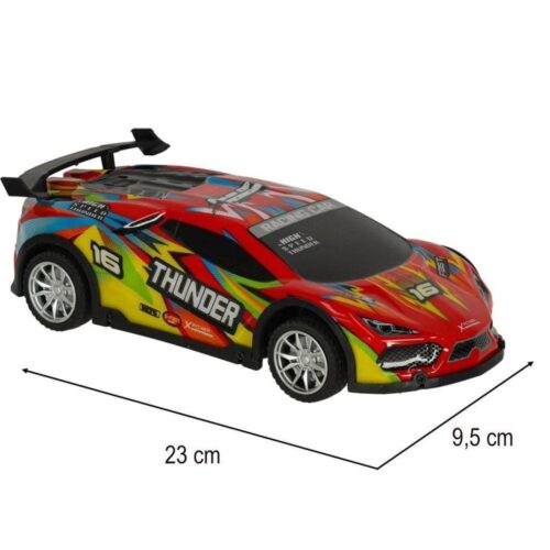 RC Lightning Red Sportbil – Batteridriven, åldrarna 6+