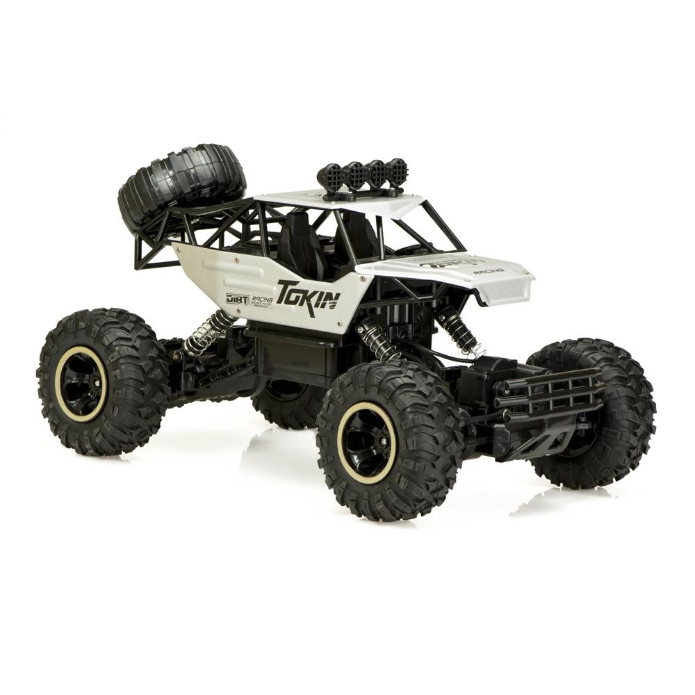 1:12 Silver Metal RC Rock Crawler Car 4WD Off-Road med oberoende fjädring