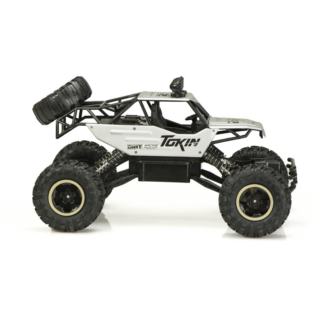 1:12 Silver Metal RC Rock Crawler Car 4WD Off-Road med oberoende fjädring