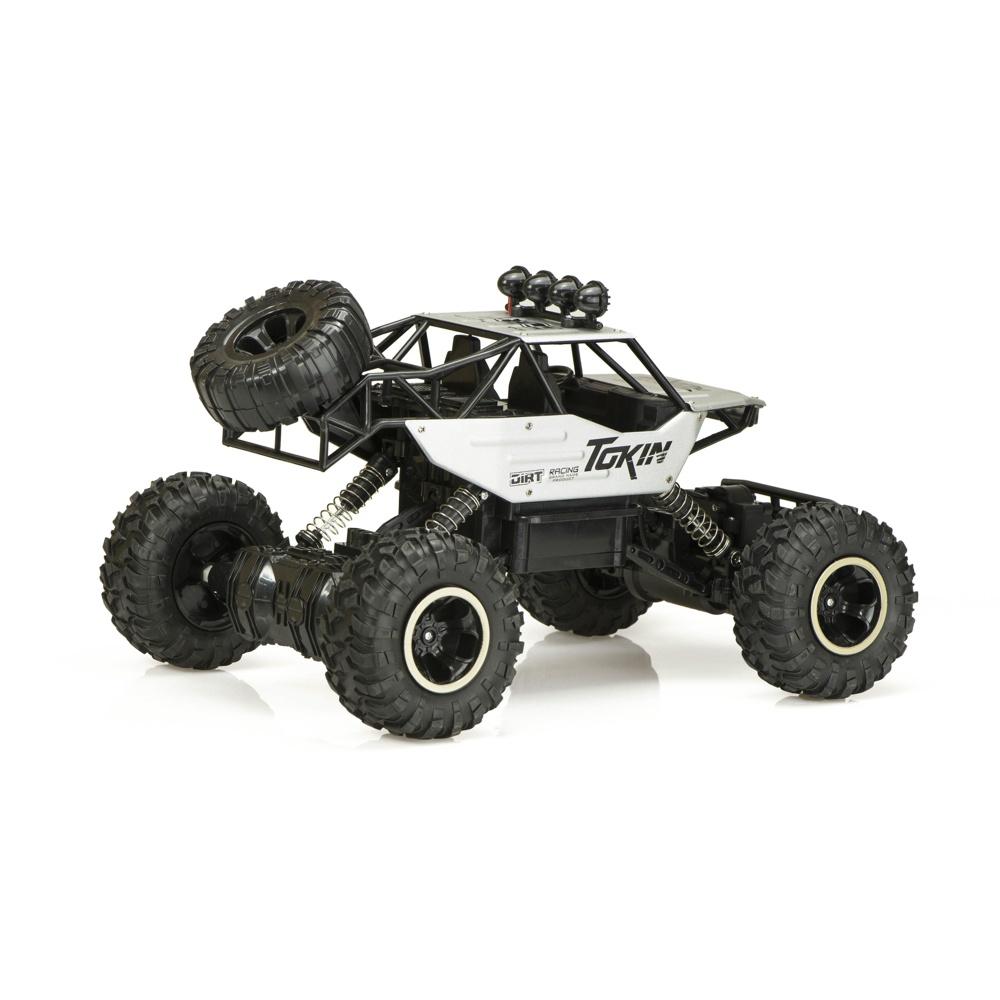 1:12 Silver Metal RC Rock Crawler Car 4WD Off-Road med oberoende fjädring