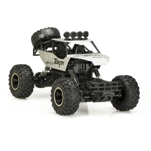 1:12 Silver Metal RC Rock Crawler Car 4WD Off-Road med oberoende fjädring