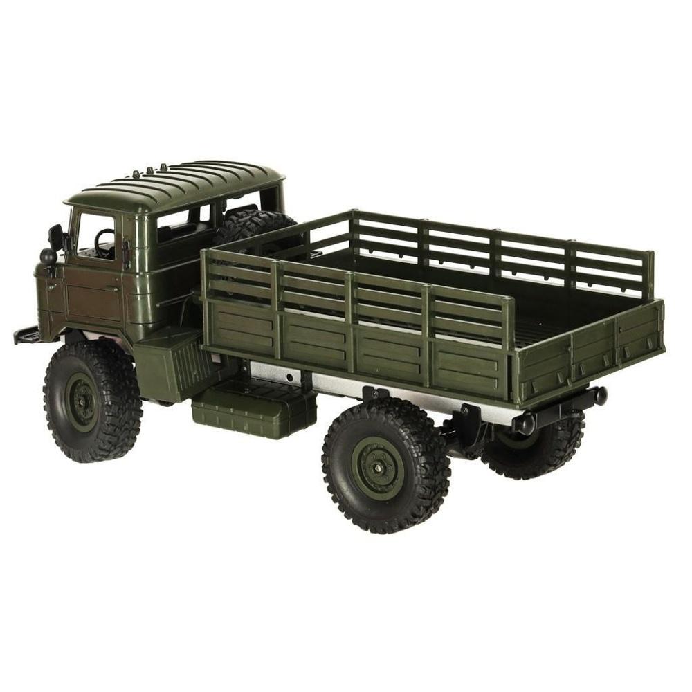 Skala 1:16 Fjärrkontroll Militärlastbil 4WD Off-Road RTR