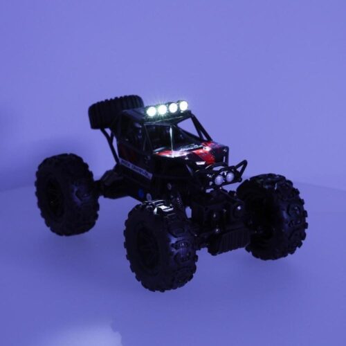 RC Revolt 4×4 terrängbil med 20 m räckvidd, uppladdningsbart batteri för barn 8+