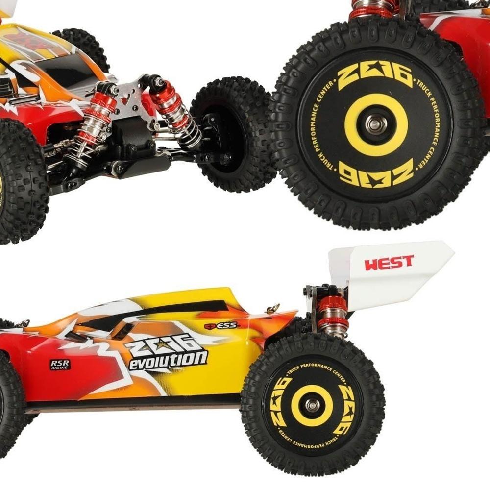 WLToys 144010 75 km/h Borstlös RC-bil 1:14 Racing Racing